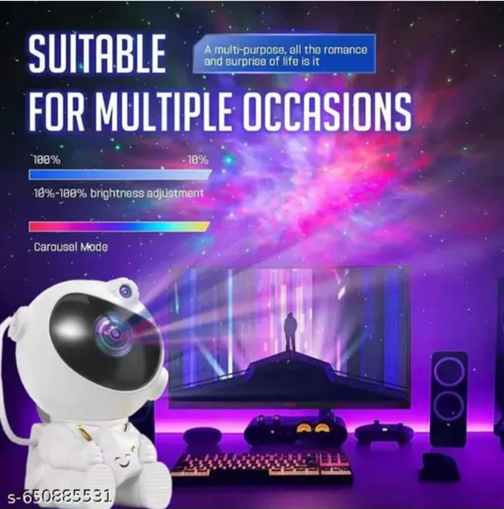Astronaut Galaxy projector lamp
